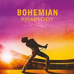 Portada del disco Bohemian Rhapsody en vinilo, edición especial inspirada en la película y la legendaria canción de Queen
