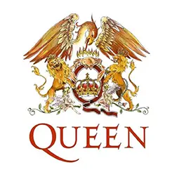 Logo de Queen para coleccionistas de discos de vinilo, vinilos originales y discos de acetato